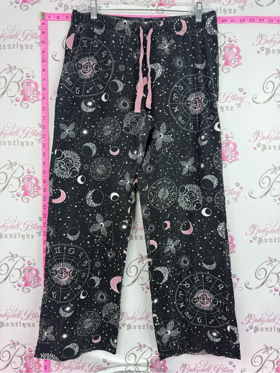 Joe Fresh Other - Joe Fresh horoscope pj pants Black Pajama Pants with Pink Accents